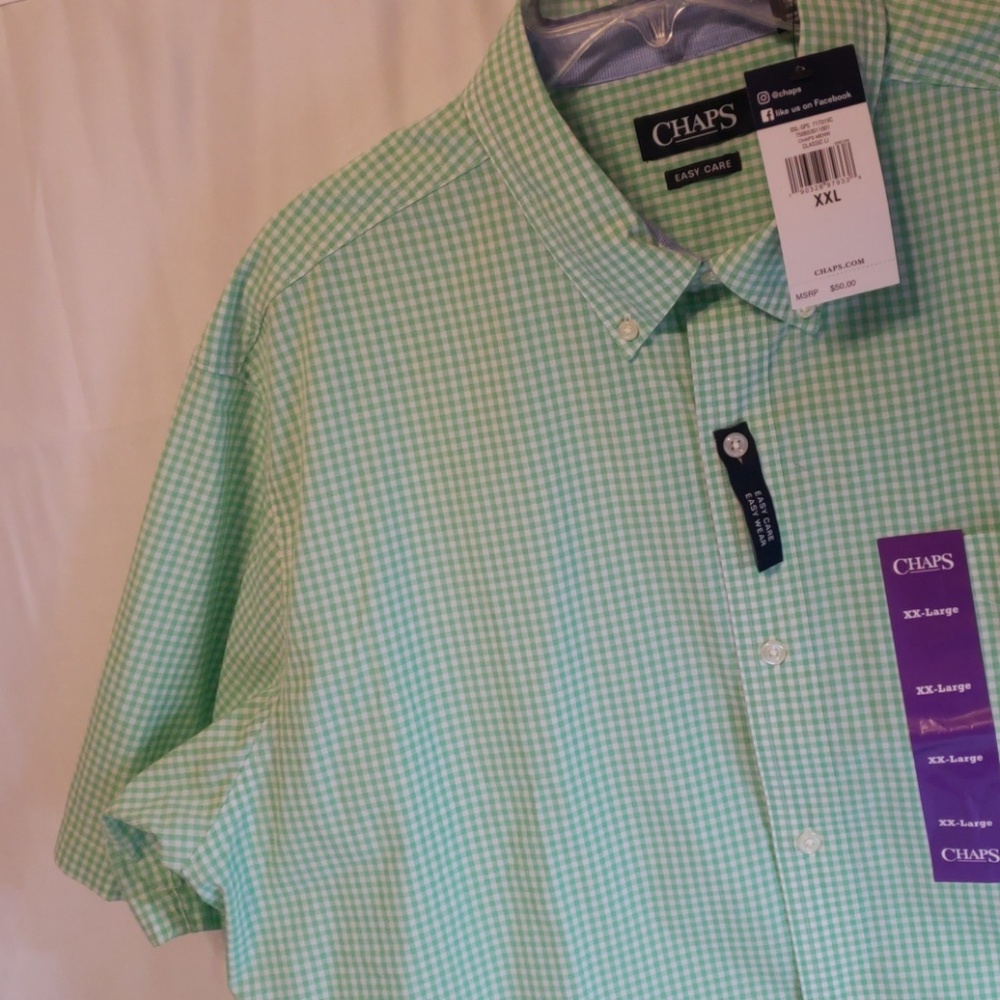 🎁SOLD🎁 NWT,CHAPS MEN'S SHIRT - Picture 5 of 8